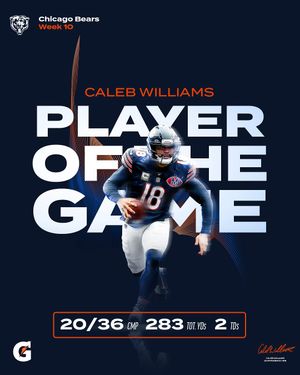 Image post by @chicagobears on Instagram