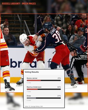 Image post by @hockeyfights on Instagram