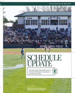 Image post by @MSUBaseball on Twitter