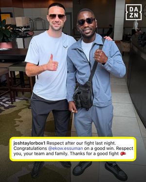 Image post by @daznboxing on Instagram