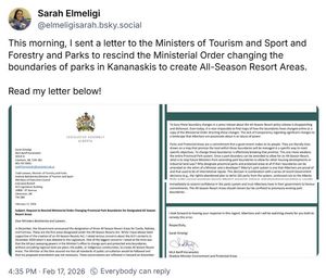 Image post by @CMcalgary on Facebook