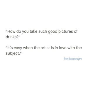 Image post by @overheardnewyork on Instagram
