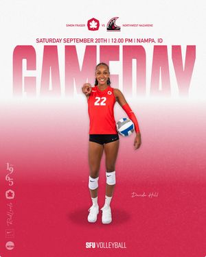Image post by @sfu_volleyball on Instagram
