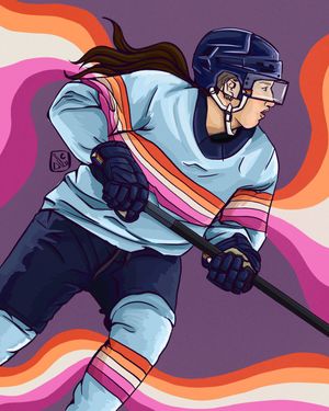 Image post by @arsonandhockey on Twitter