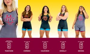 Image post by @cmuwomenswrestling on Instagram