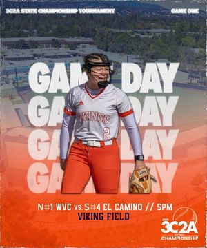 Image post by @West Valley College Softball on Facebook