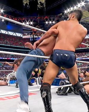 Image post by @aew on Instagram