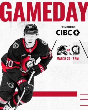 Image post by @Senators on Twitter