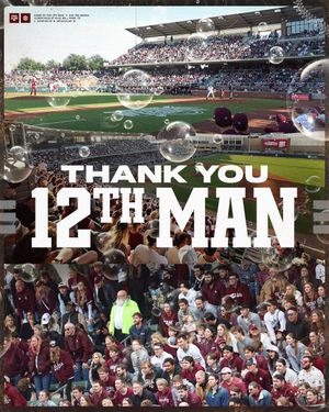 Image post by @AggieBaseball on Twitter