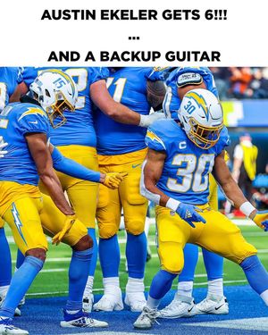 Image post by @chargers on Instagram