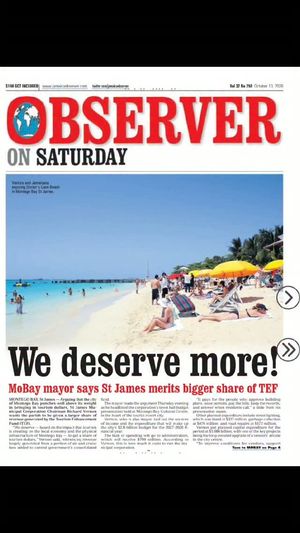 Image post by @jamaicaobserver on Instagram