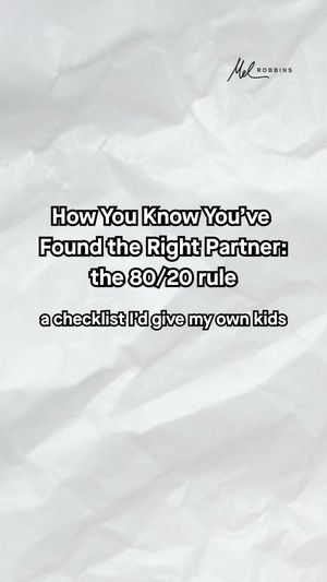Video post by @melrobbins on TikTok