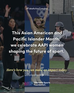 Image post by @womenssportsfoundation on Instagram