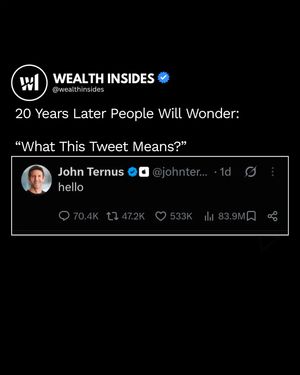 Image post by @wealthinsides on Instagram