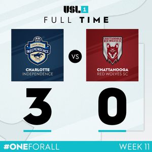 Image post by @USLLeagueOne on Twitter/X