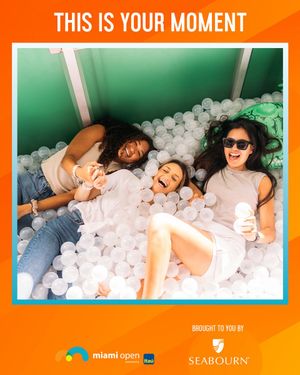 Image post by @MiamiOpen on Twitter