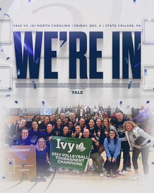 Image post by @yalevolleyball on Instagram