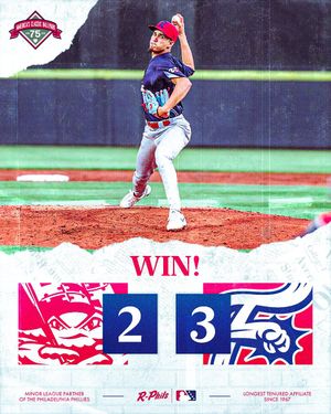 Image post by @ReadingFightins on Twitter