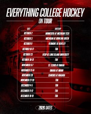 Image post by @everythingcollegehockey on Instagram