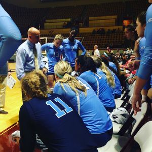Image post by @uncvolleyball on Instagram