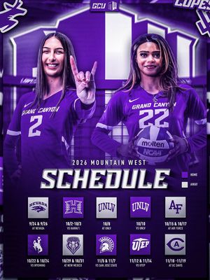 Image post by @gcu_wvolleyball on Instagram