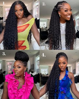Image post by @heatfreehair on Instagram