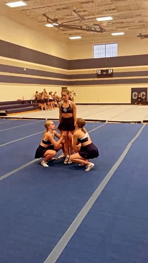 Video post by @corner_canyon_cheer on Instagram