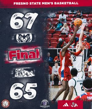 Image post by @FresnoStateMBB on Twitter