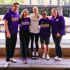 Image post by @uwgymnastics on Instagram
