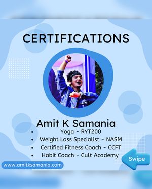 Image post by @fitnessamitksamania on Instagram