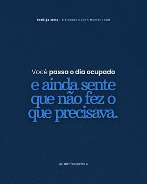 Image post by @tdahfocoevida on Instagram