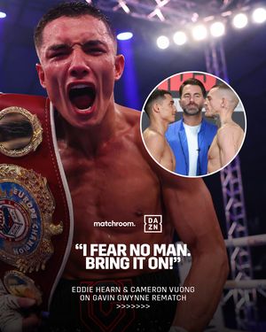 Image post by @matchroomboxing on Instagram