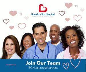 Image post by @BoulderCityHospitalBCH on Facebook