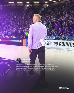 Image post by @kstatewbb on Instagram