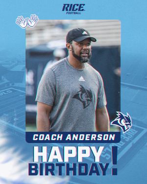 Image post by @RiceFootball on Twitter