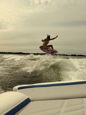 Image post by @charlotteskiboats on Facebook