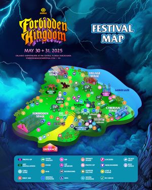 Image post by @forbiddenkingdomfest on Instagram