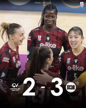 Image post by @legavolleyfemminile on Instagram