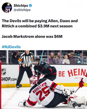 Image post by @devils.report on Instagram
