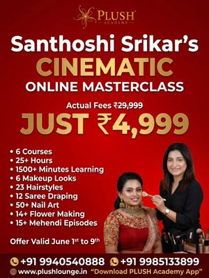 Image post by @santhoshiplush on Instagram