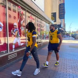 Video post by @KentStFootball on Facebook