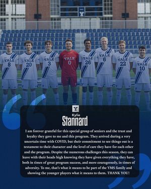 Image post by @yalemsoccer on Instagram