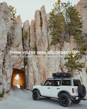 Image post by @travelsouthdakota on Instagram