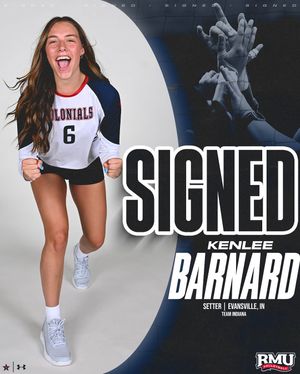 Image post by @rmuvolleyball on Instagram