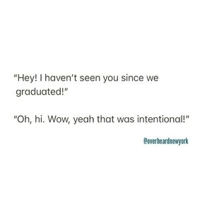 Image post by @overheardnewyork on Instagram