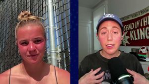 Video post by @KNBRSF on Facebook