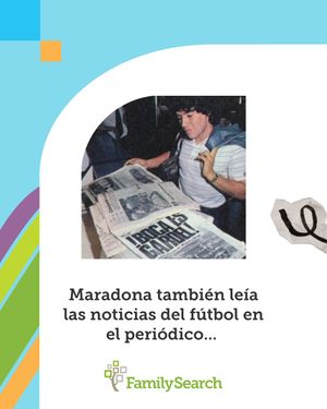 Image post by @familysearchesp on Instagram