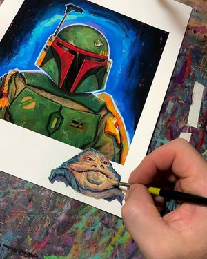 Image post by @RichPellegrinoArt on Facebook