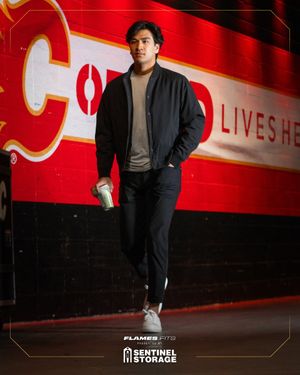 Image post by @NHLFlames on Twitter