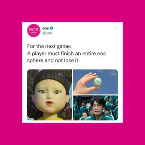 Image post by @eosproducts on Instagram